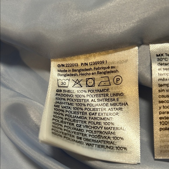 H&M Sky Blue Quilted Vest - Picture 8 of 11